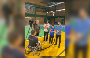 Foto 3 Após Vencer O Prêmio Joinville Faz Bem O CEPE é Convidado Para Fazer Matéria A Nível Estadual No Globo Esportes Sc.