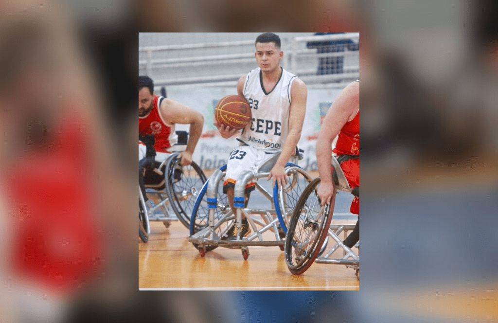 Atleta Cepe/whirlpool/raposas Do Sul/sesporte Embarca Para Semana De Treinamento Da Seleção Brasileira Sub 23 De Basquetebol Em Cadeira De Rodas.