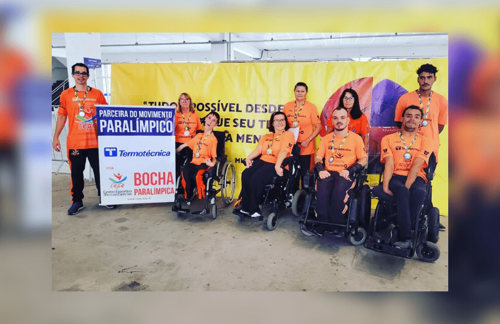 Equipe de bocha paralímpica do CEPE participam da primeira competição em 2022