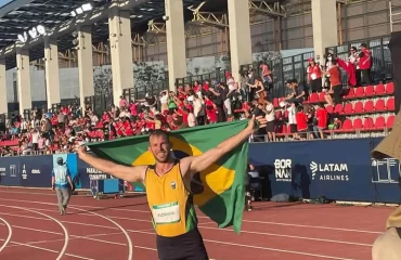 Edenilson Floriani e recorde e ouro no Parapan Americanos de Santiago no Chile